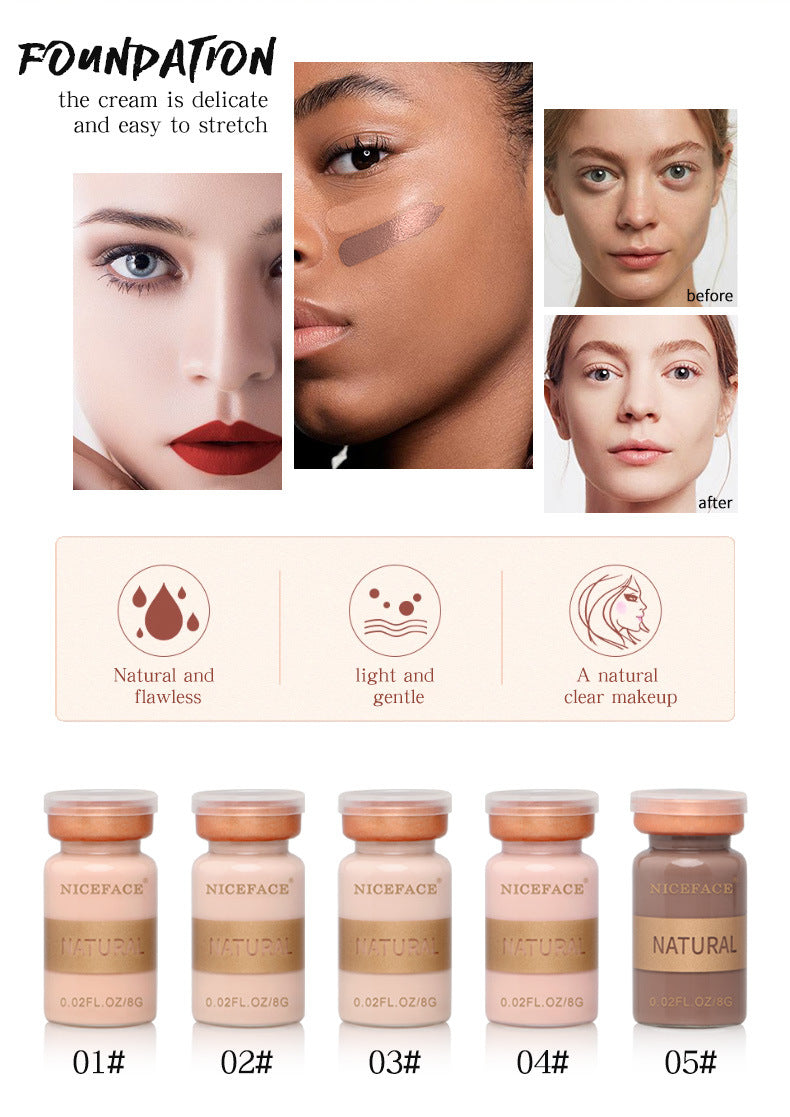 Moisturizing oil control liquid foundation Moisturizing oil control liquid foundation